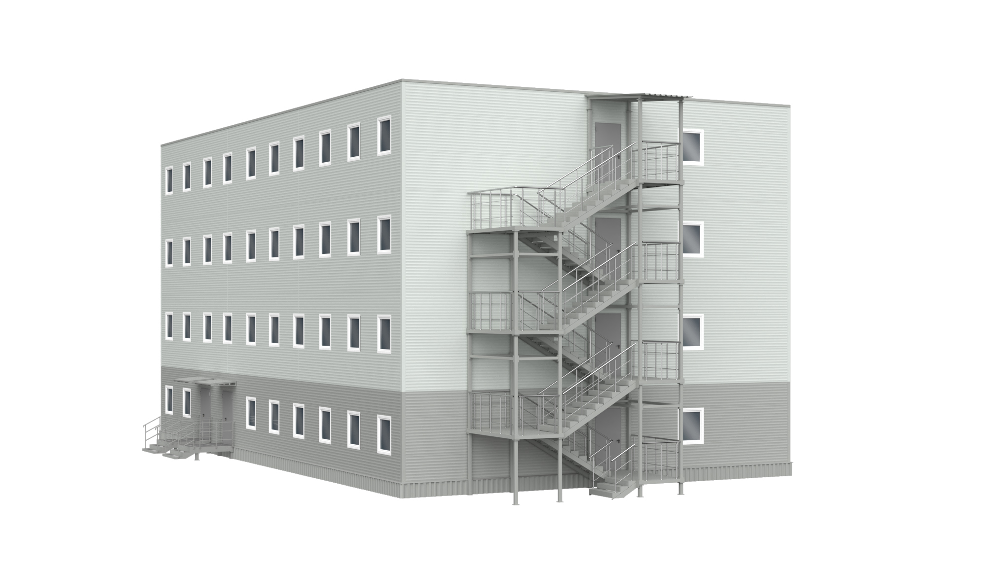 Модульные рамные здания